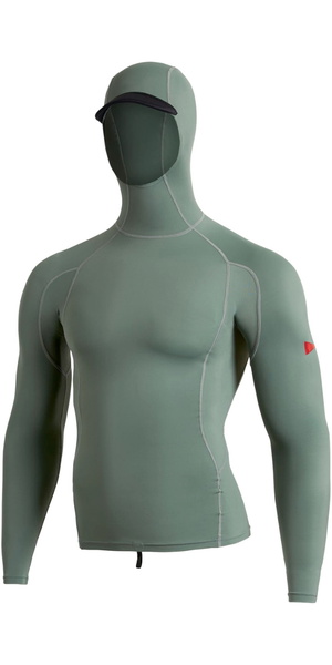 Camiseta De Lycra Con Capucha Y Manga Larga « Florence Marine X » 2026, Modelo FMSS00030 - Dark Sage